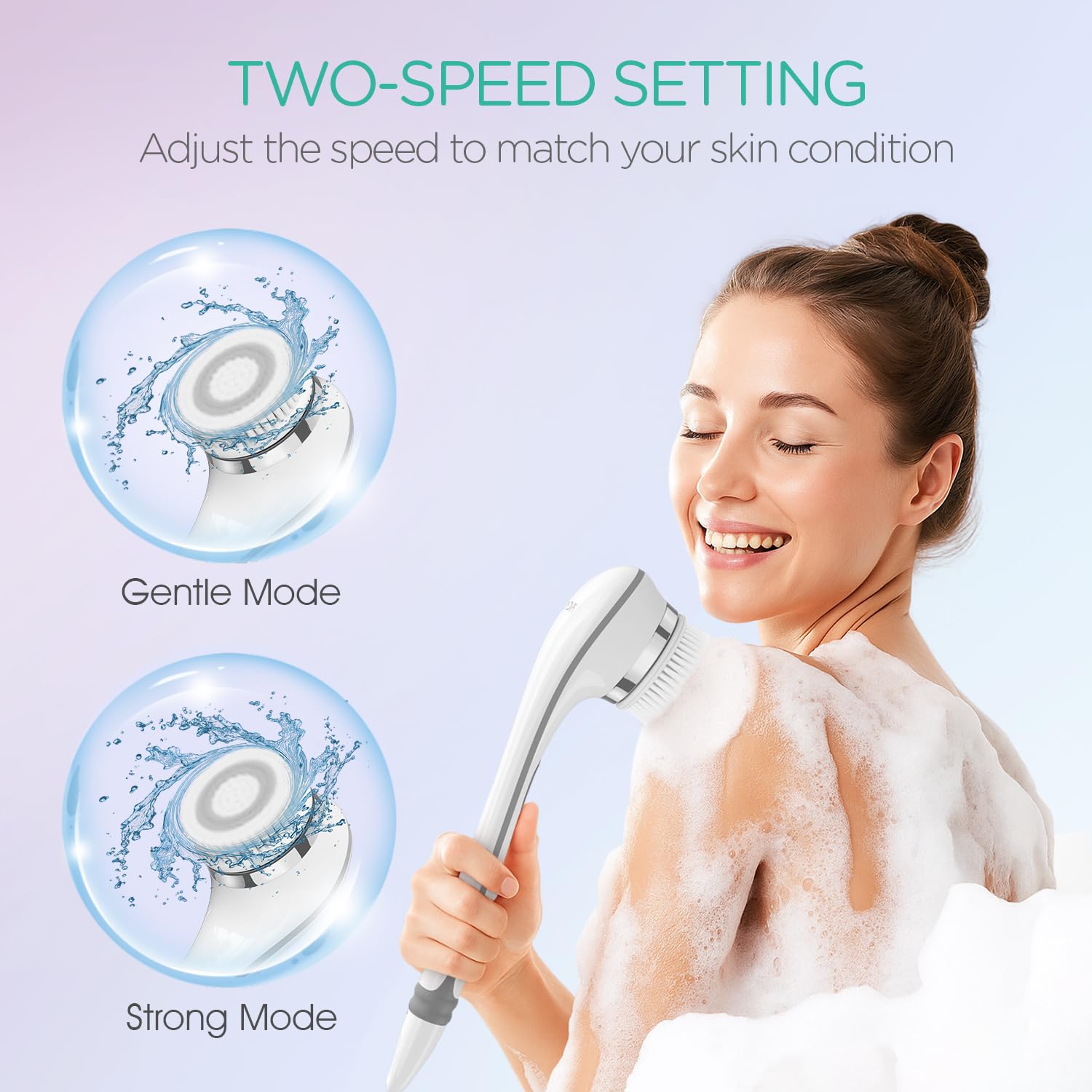 VOYOR BC100 cepillo suave para exfoliación suave