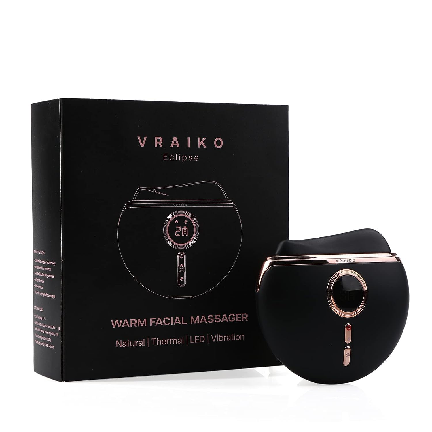 VRAIKO Eclipse: accesorios USB-C y bolsa de almacenamiento para viaje.