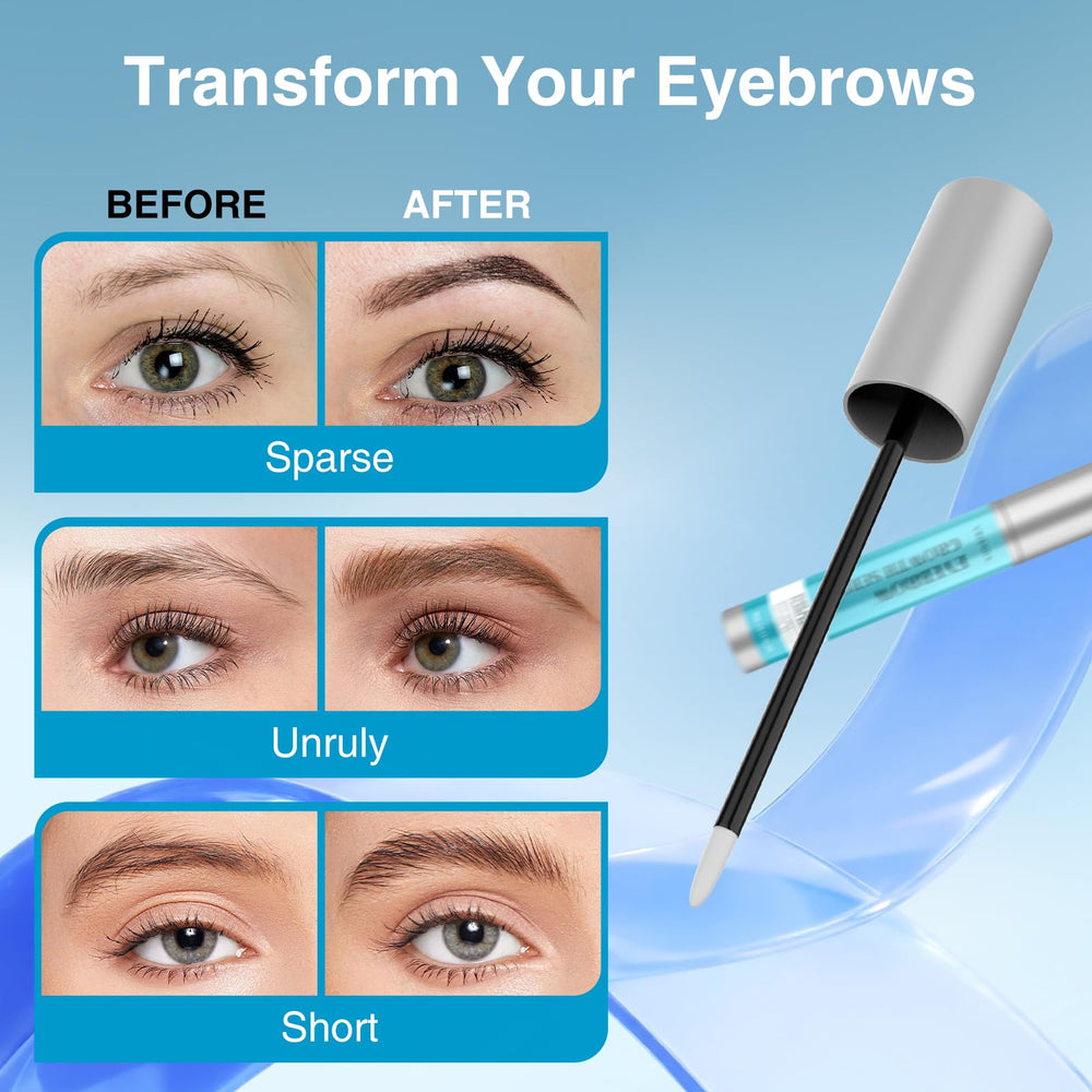 VRISNHA serum cejas: aplicador preciso para líneas finas