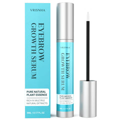 VRISNHA serum de cejas: envase y aplicador para uso diario