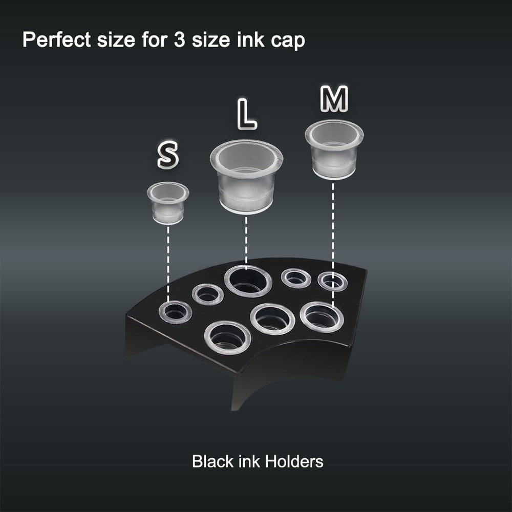 VryaSang copas pequeñas de tinta 8 mm para detalles finos.
