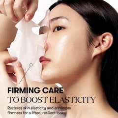 VT COSMETICS CICA Collagen Daily Mask applied during morning routine for fast skin perk.