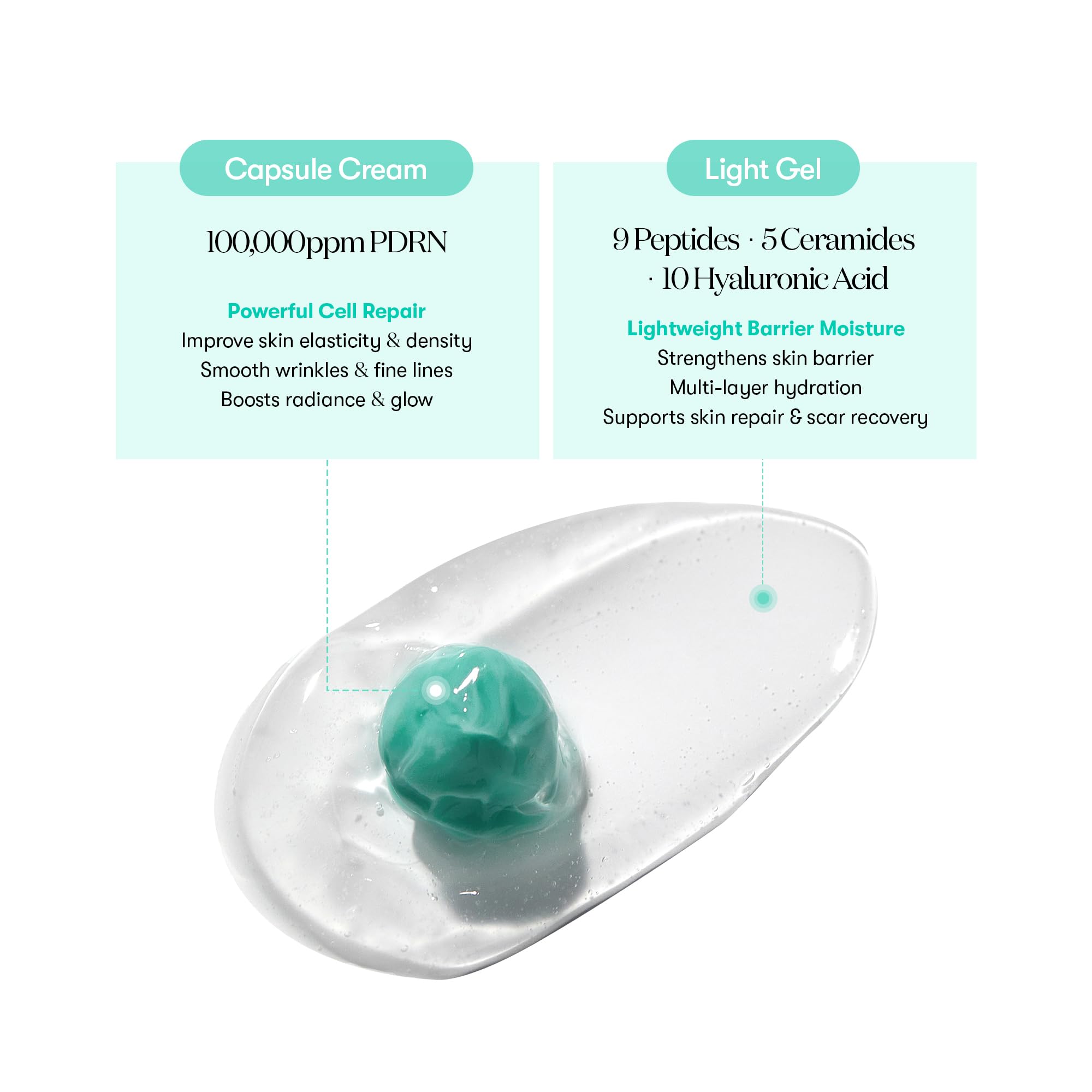 VT COSMETICS Efecto piel de vidrio con uso diario.