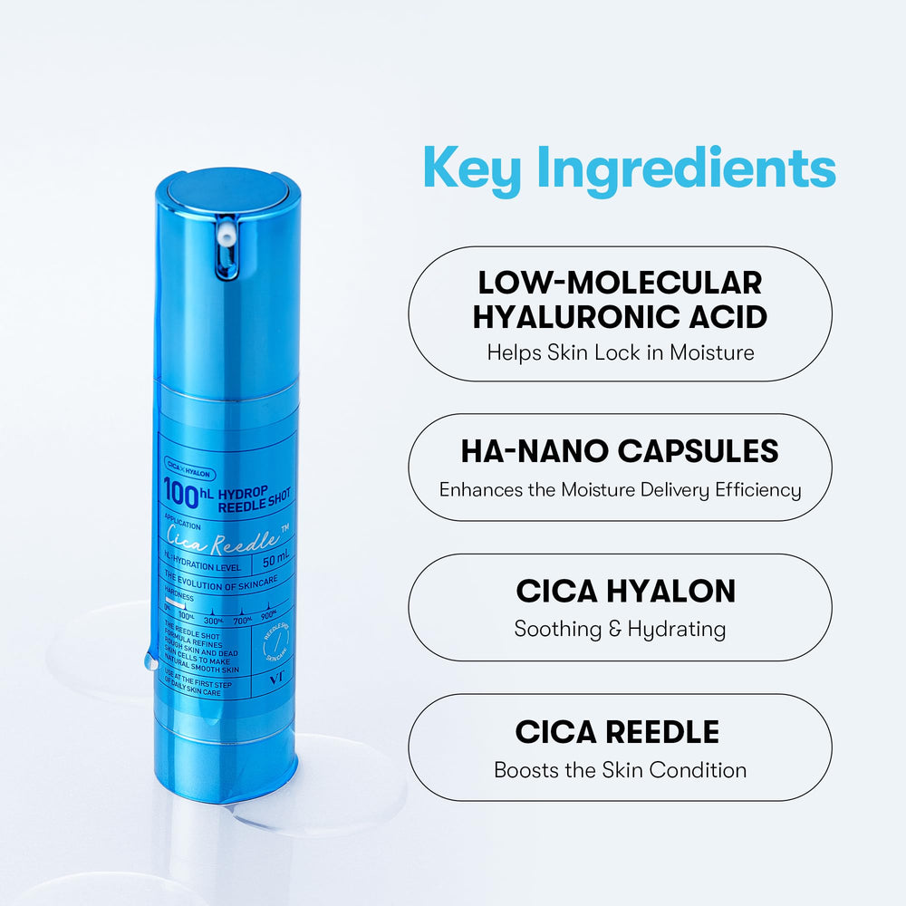 VT COSMETICS Reedle Shot 100 Suero con Cica Reedle para cuidado calmante.
