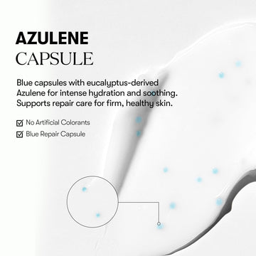 Capsula azulena VT COSMETICS aporta hidratación suave