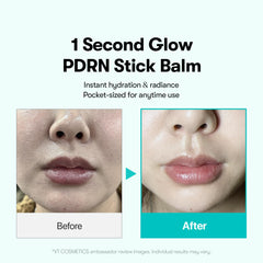 VT COSMETICS PDRN Essence Stick Balm, uso en cuello para contorno y firmeza.