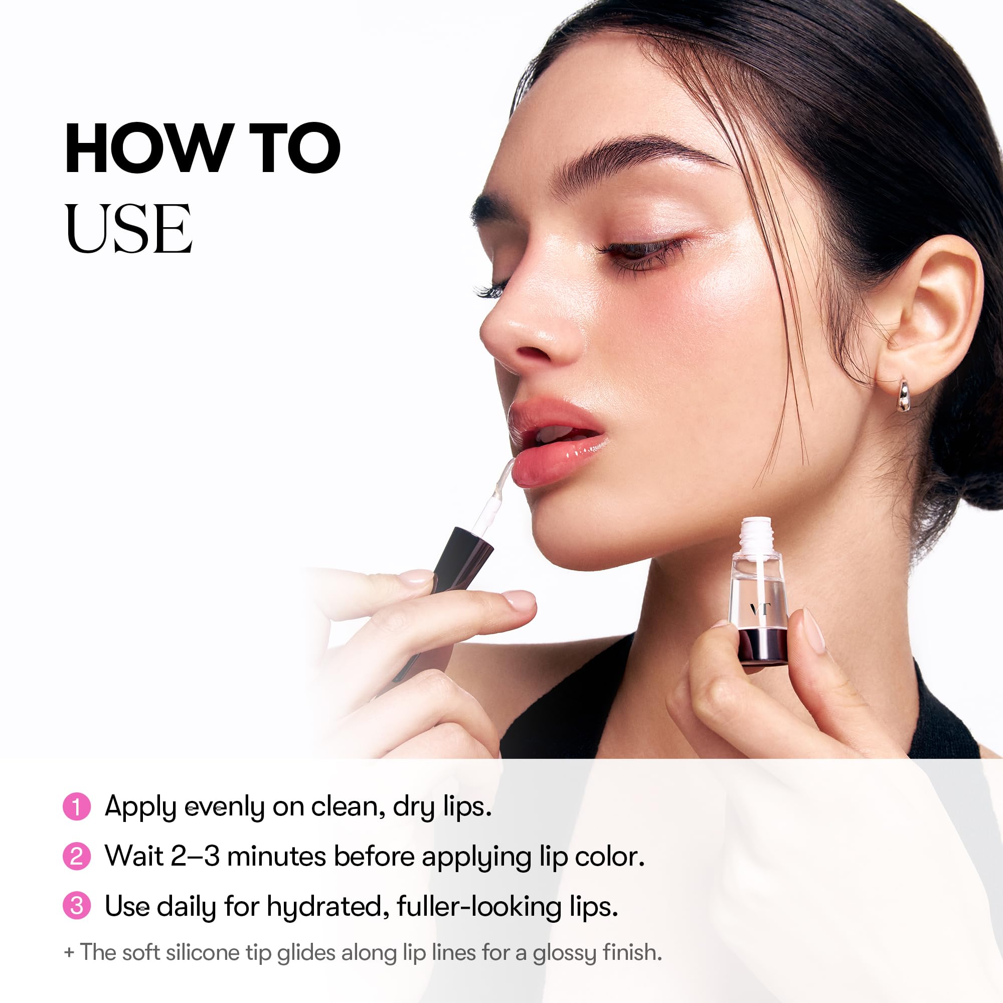 Aceite de jojoba en Reedle Shot Lip Plumper para labios nutridos