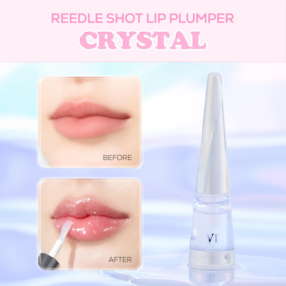 VT COSMETICS Reedle Shot Lip Plumper sugiere volumen de labios para un look definido.