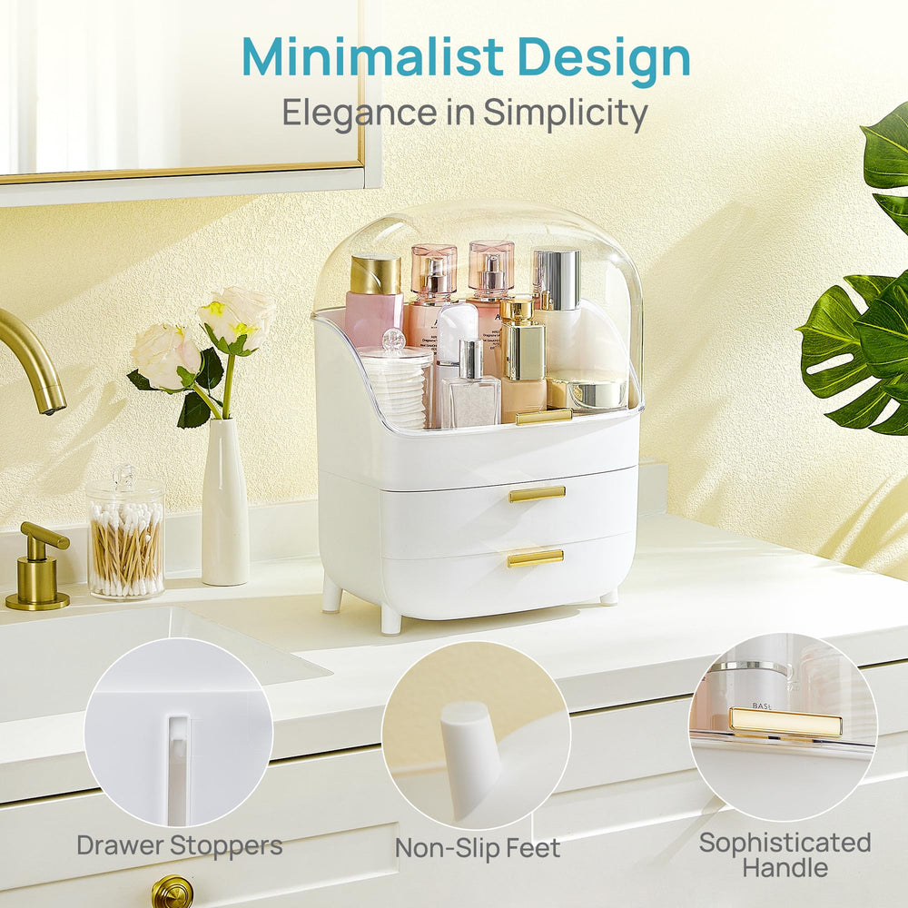 Vtopmart diseño minimalista con tiradores dorados añade elegancia