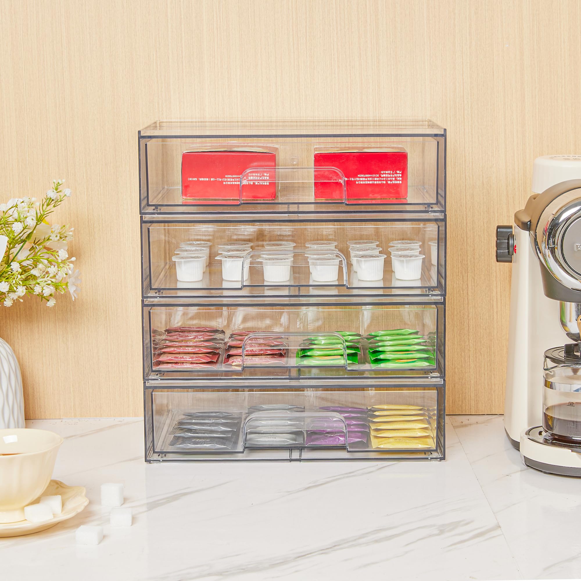 Vtopmart diseño transparente y elegante para estancias modernas.