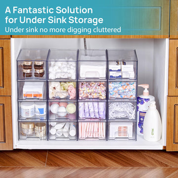 Organizador Vtopmart para lavandería: almacenamiento compacto que mantiene todo a mano.