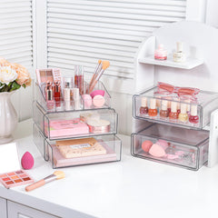 Vtopmart organizador con cajones deslizables para ordenar fácilmente tu maquillaje