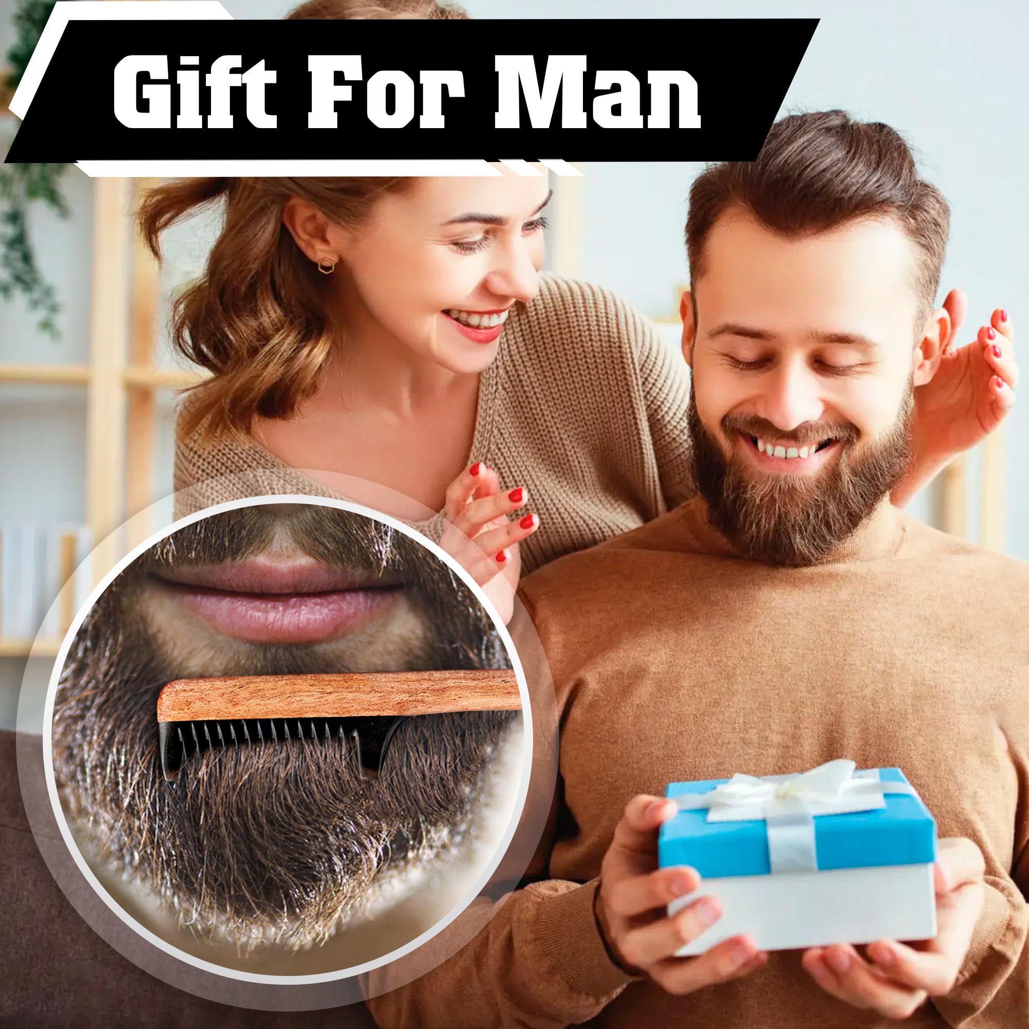 VTUNA accesorio premium para barba y bigote con uso versátil.