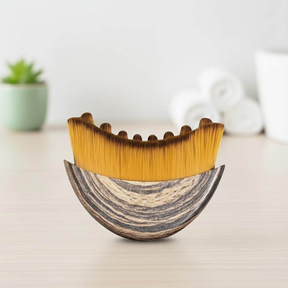 Vunpok cepillo compacto para spa en casa y viaje.