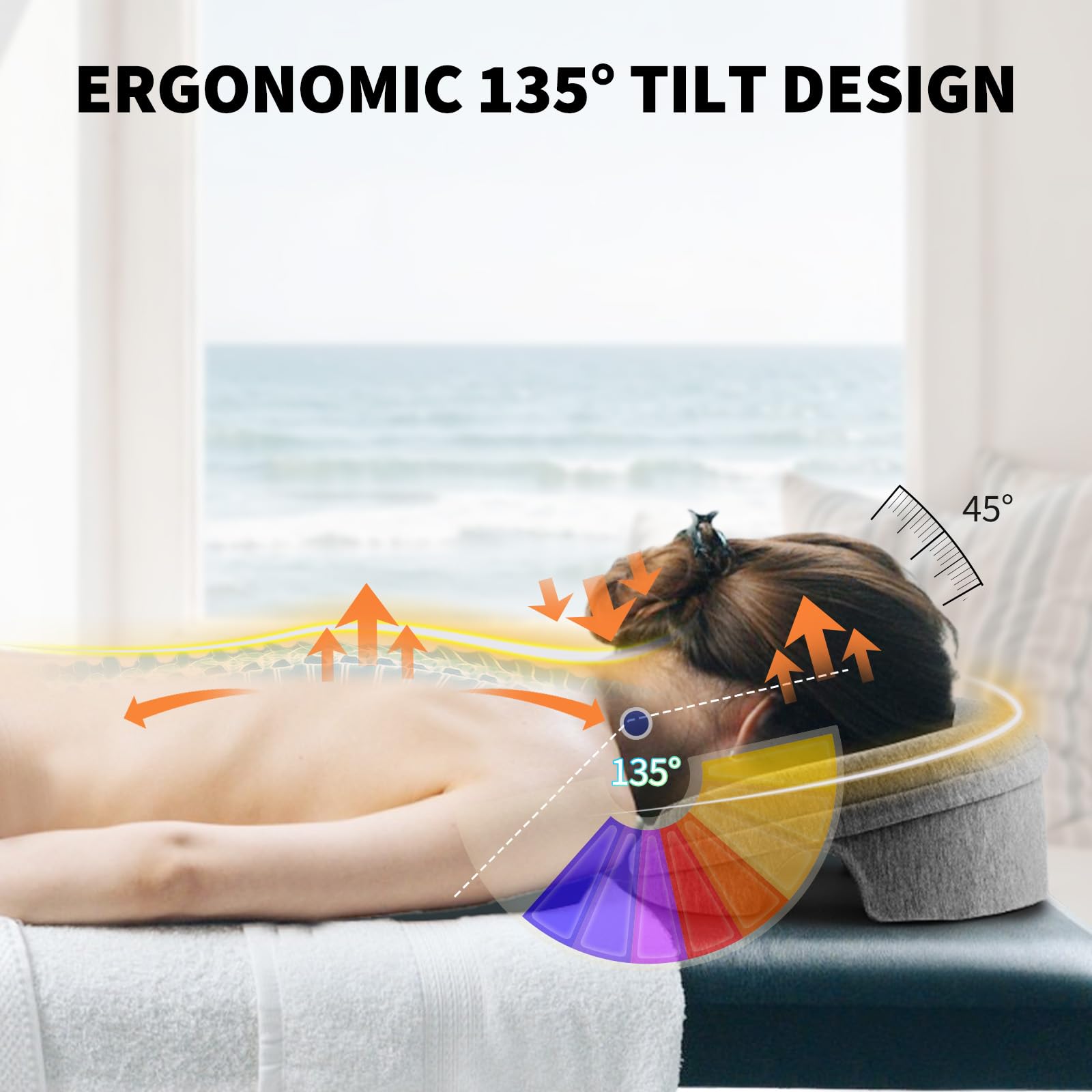 Diseño nasal abierto favorece la respiración durante el uso