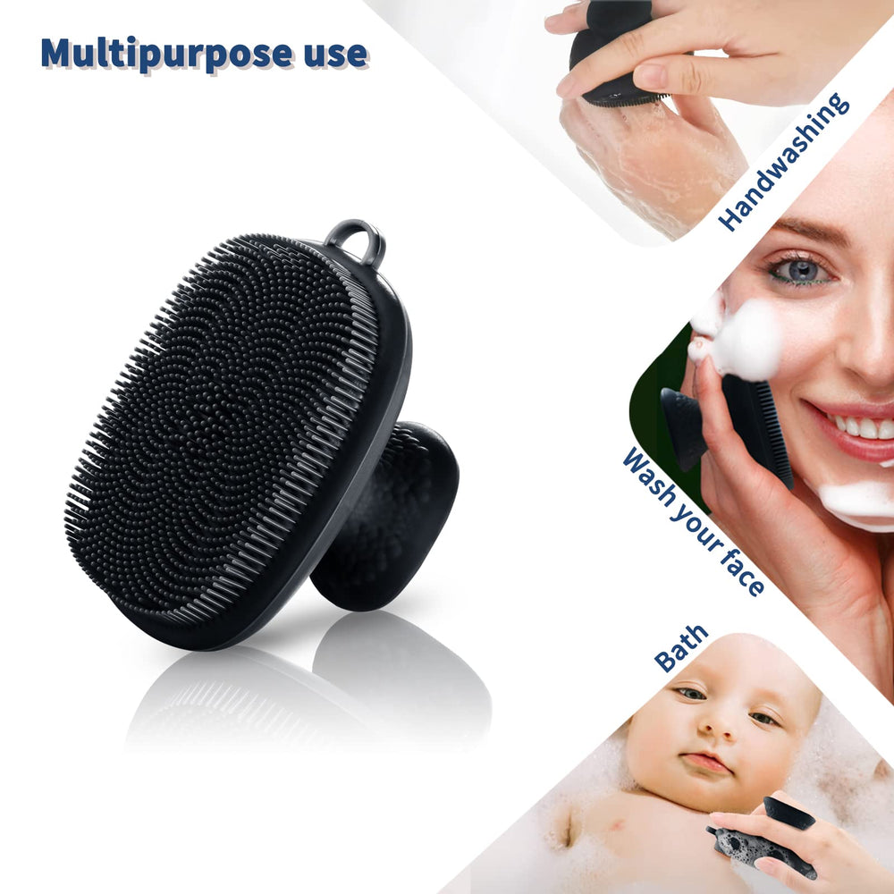 VWMYQ Mango antideslizante facilita el masaje facial durante la limpieza.