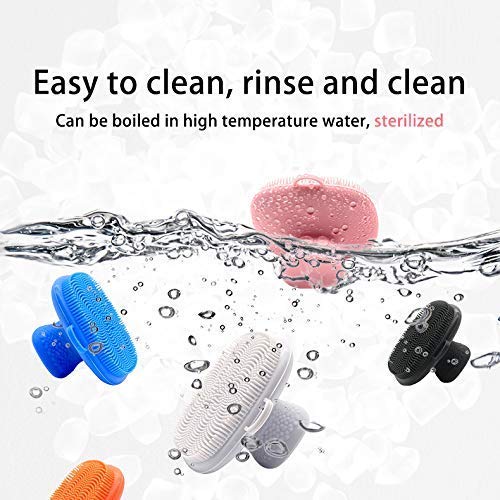 VWMYQ cepillo facial con hueco para colgar y secado rápido