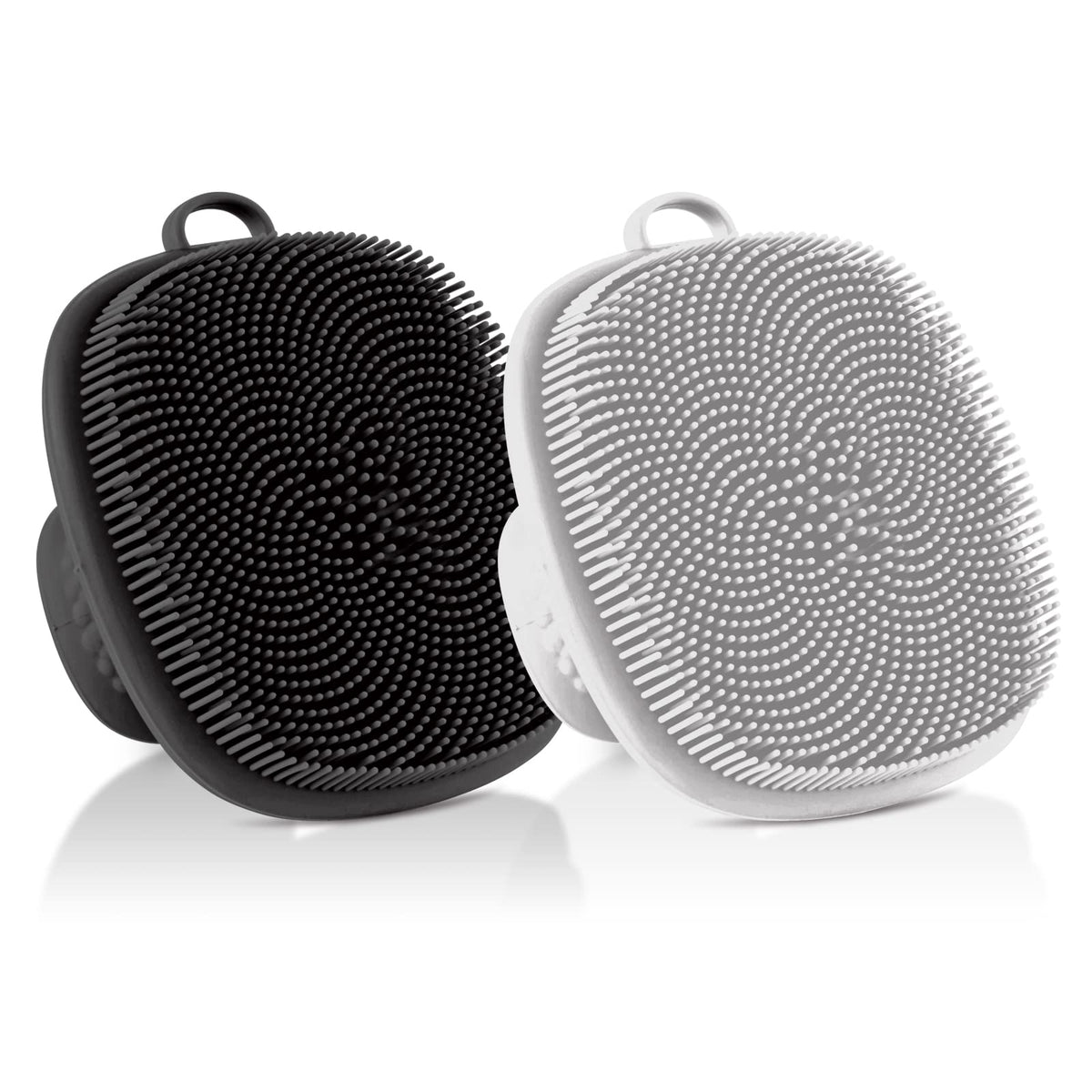 VWMYQ cepillo facial silicona dos-pack para limpieza suave de poros