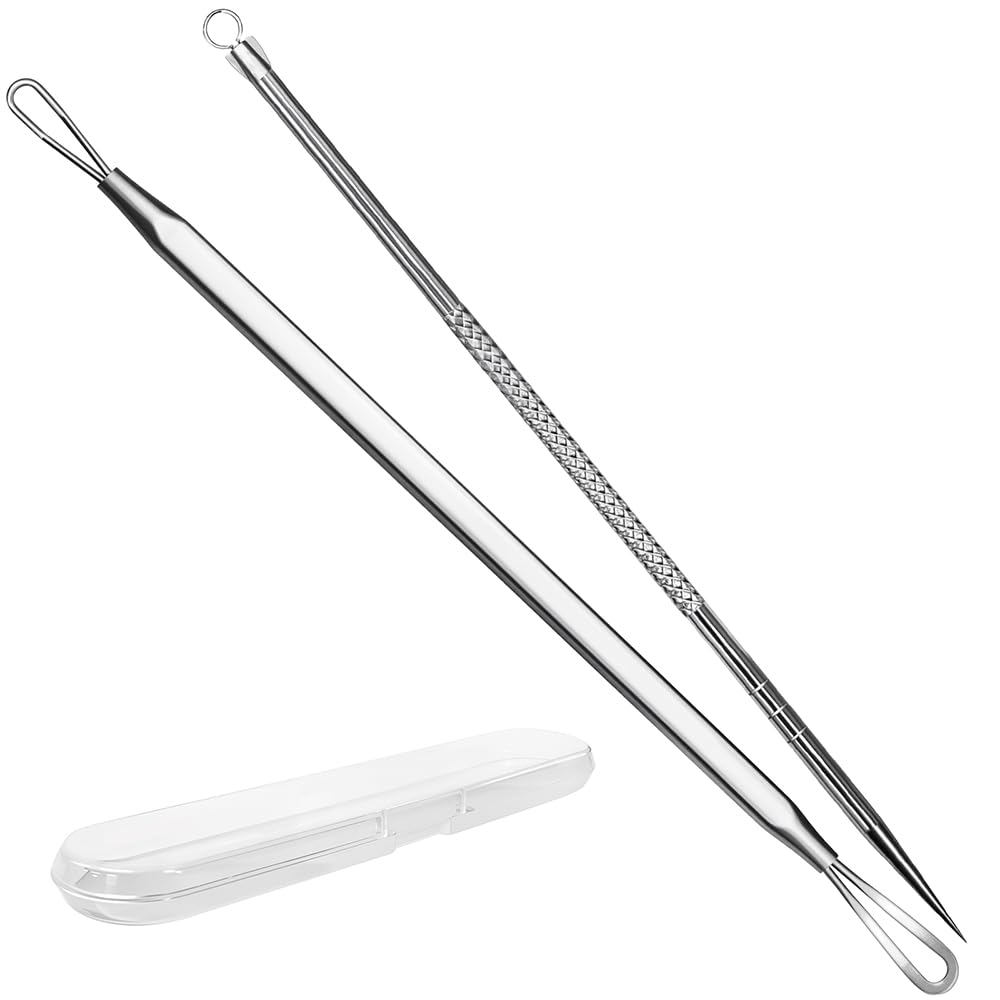 Vybiekr kit puntos negros 2 piezas en estuche para uso cómodo y ordenado