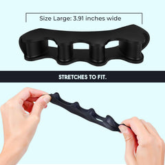 VYCE PrimalStep: separadores de dedos de silicona flexible para ajuste cómodo.