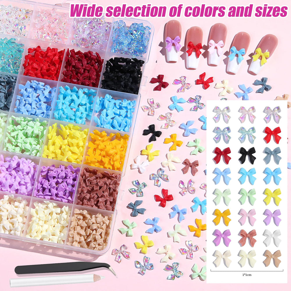 VYNELLE lazos transparentes para uñas, acentos sutiles y elegantes