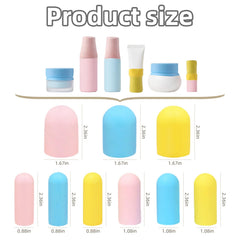 VYNFLICK funda silicona tamaño grande ideal para shampoo y gel evita derrames