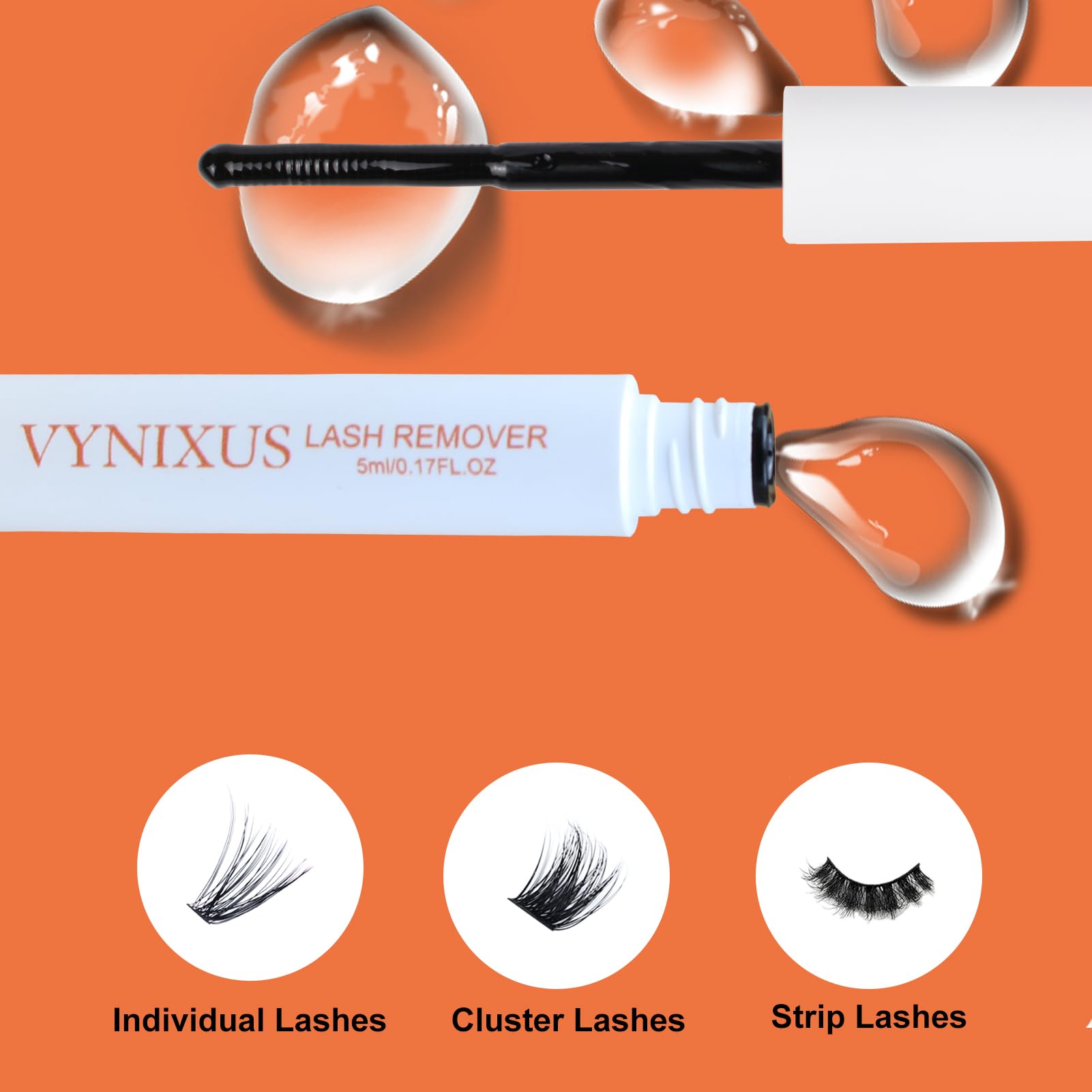 Kit DIY de VYNIXUS para extensiones de pestañas, uso cómodo en casa.