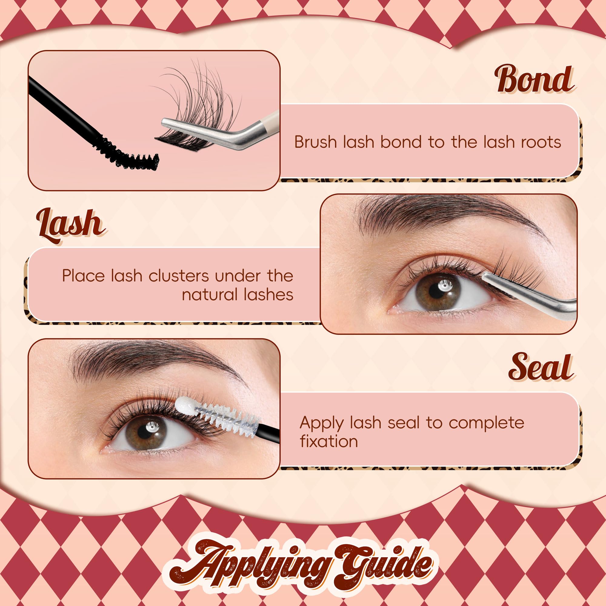 VYRILA Efecto cat-eye con lash clusters