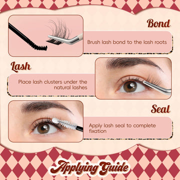 VYRILA Efecto cat-eye con lash clusters