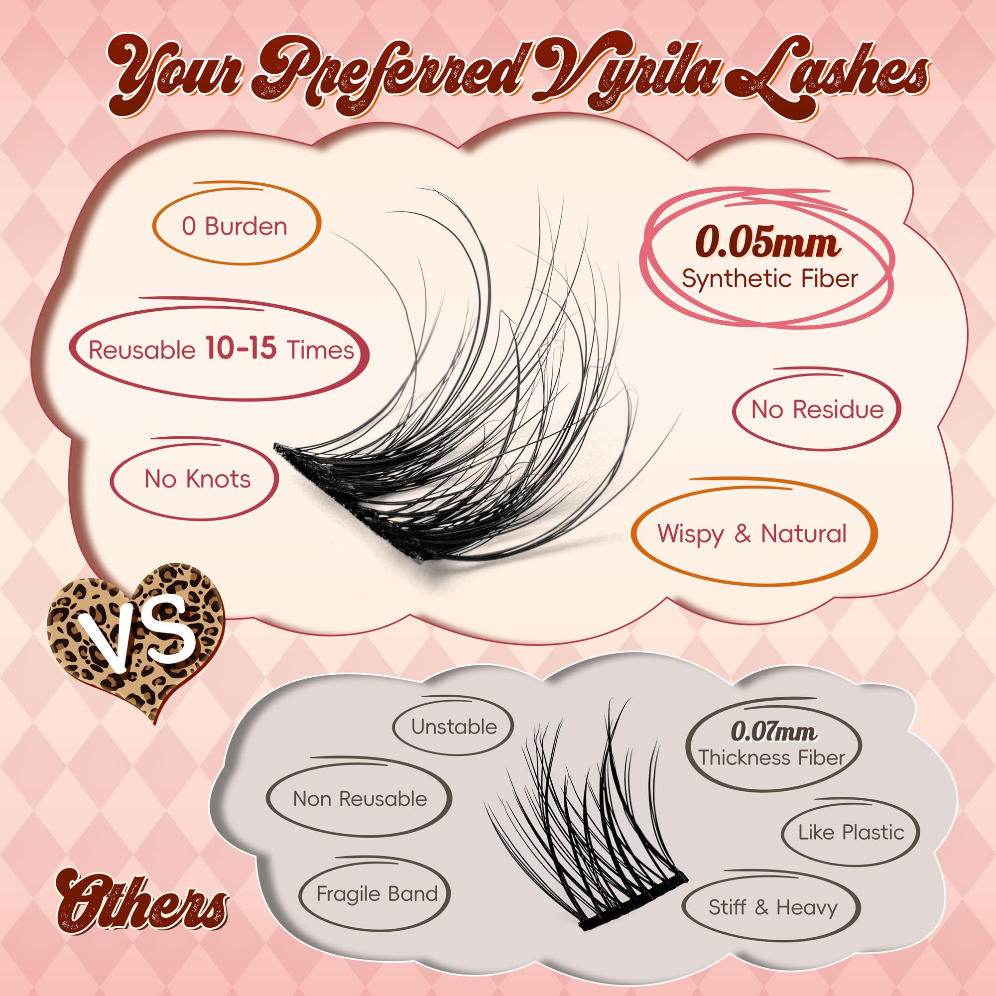 VYRILA Look natural diario con lash clusters