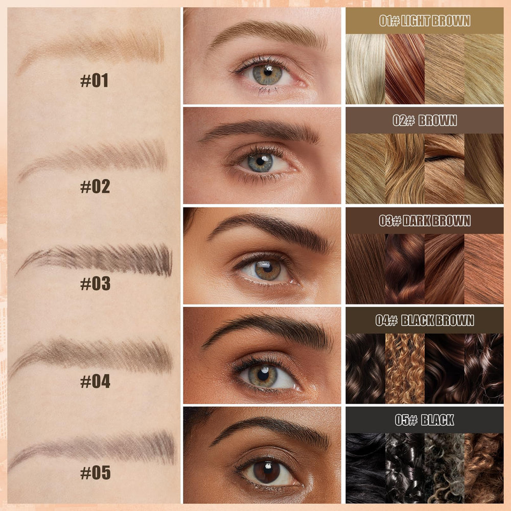 Lápiz W3W 4D: definición de arco y cola para cejas.