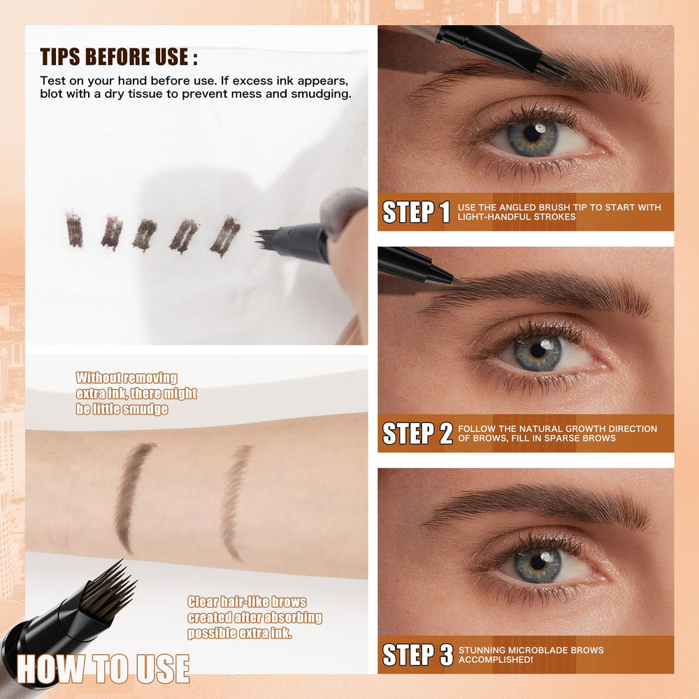Lápiz W3W 4D: tono espresso-marrón profundo para cejas naturales.