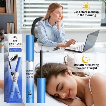 W3W Lash Serum mejora la experiencia de maquillaje preparando pestañas