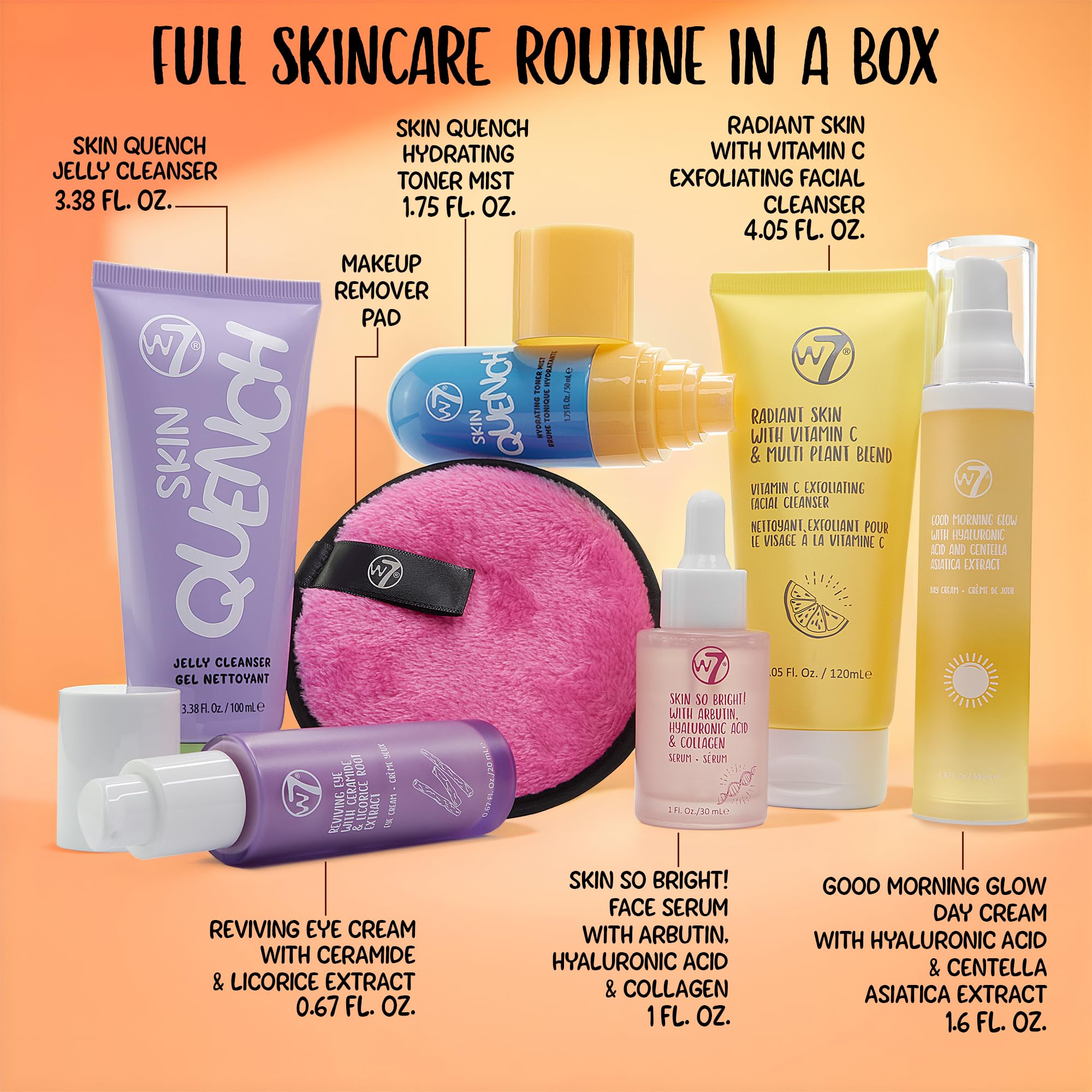 W7 Beauty Blast suero: fórmula luminosa para piel revitalizada