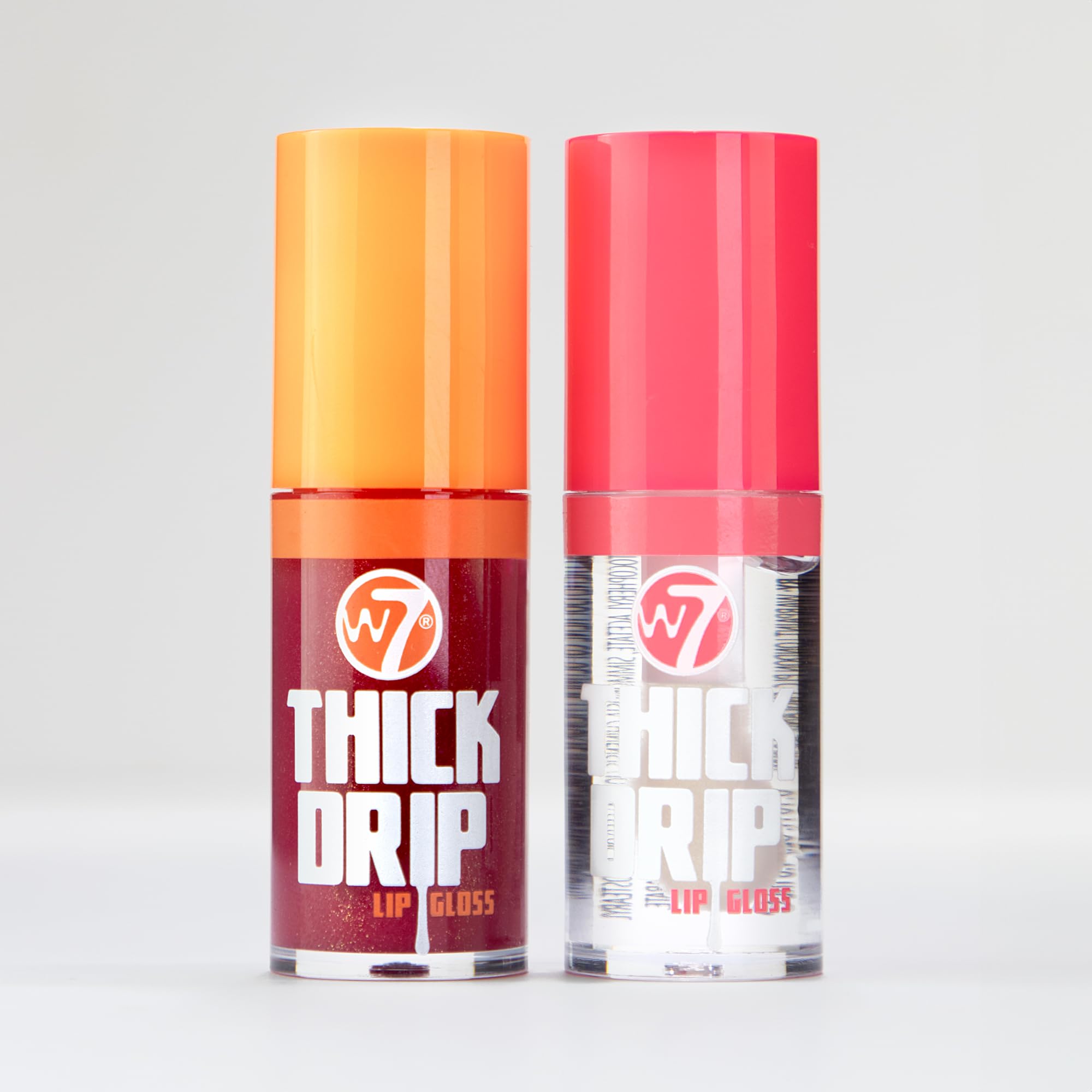 W7 Juicy Lips In The Clear, brillo natural para uso diario.
