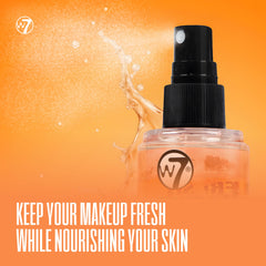Uso previo al maquillaje con W7 Fresh Grip para base hidratante.