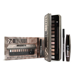 W7 Meet Your Mattes paleta sombras para estilos duraderos y pigmentados