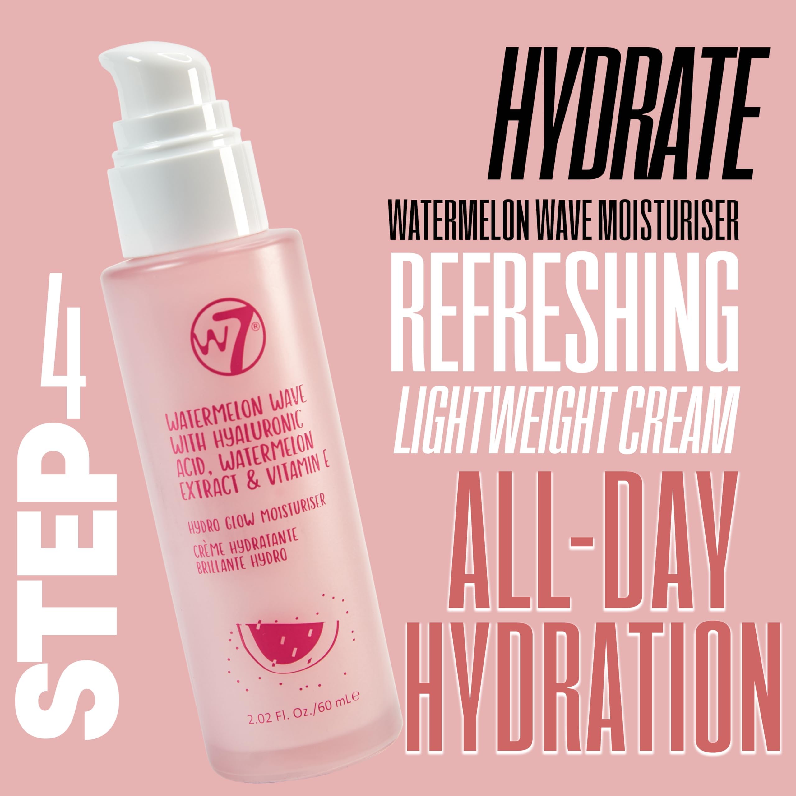 W7 Self Care: masque lèvres fraise nourrit et réveille des lèvres douces et lisses.