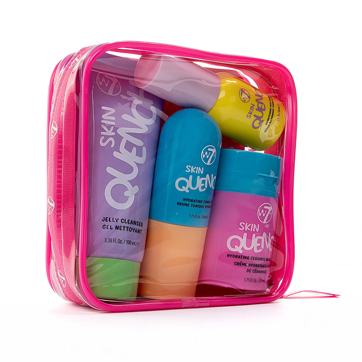 Coffret W7 Skin Quench : ensemble hydratant prêt à l'emploi.