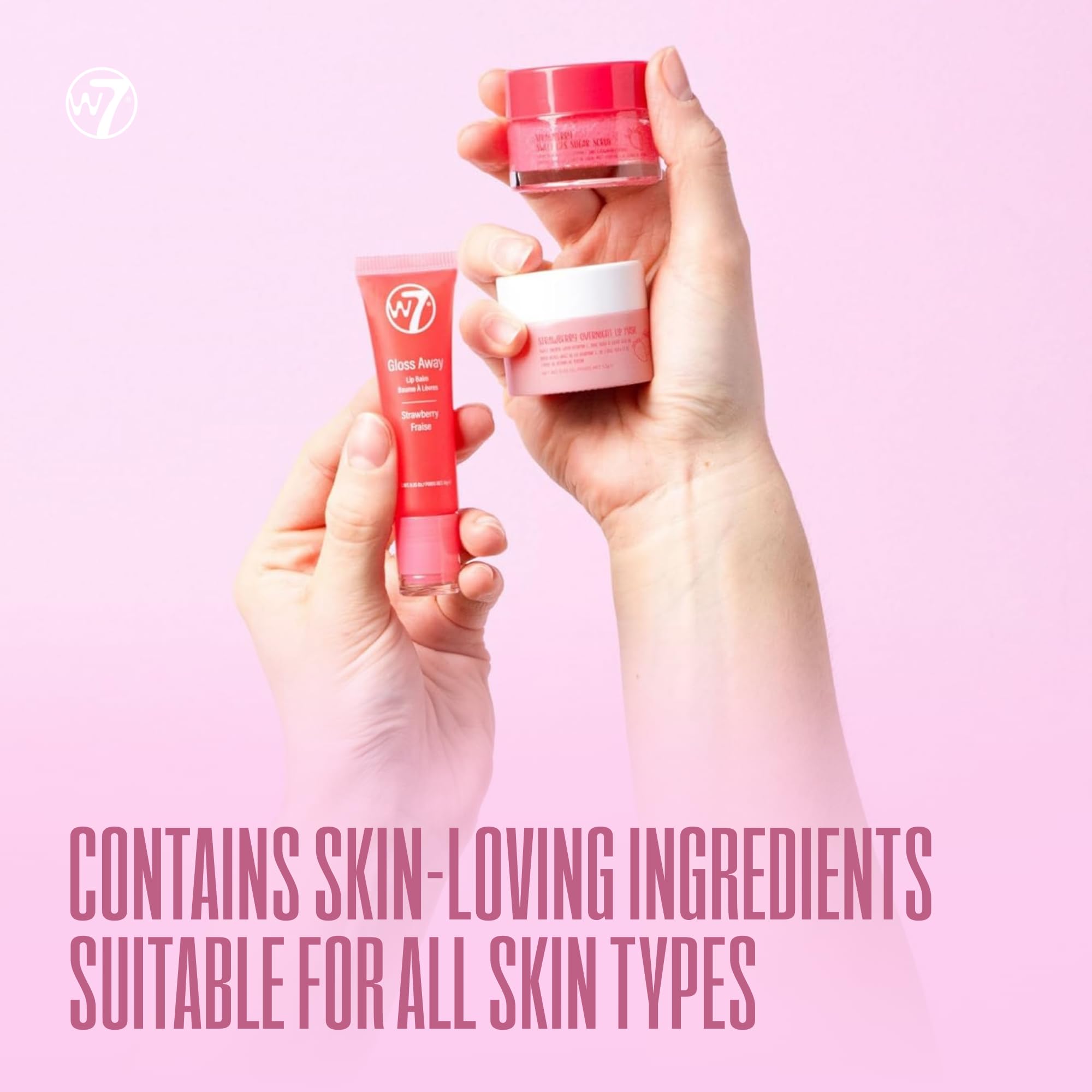 W7 Sweet Dreams Aplicación Exfoliante masaje suave para labios