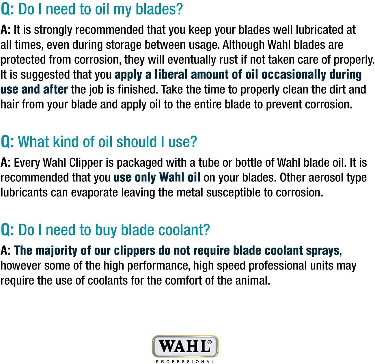 Lame Wahl Pro Animal compatibilite Arco et Bravura, usage polyvalent.