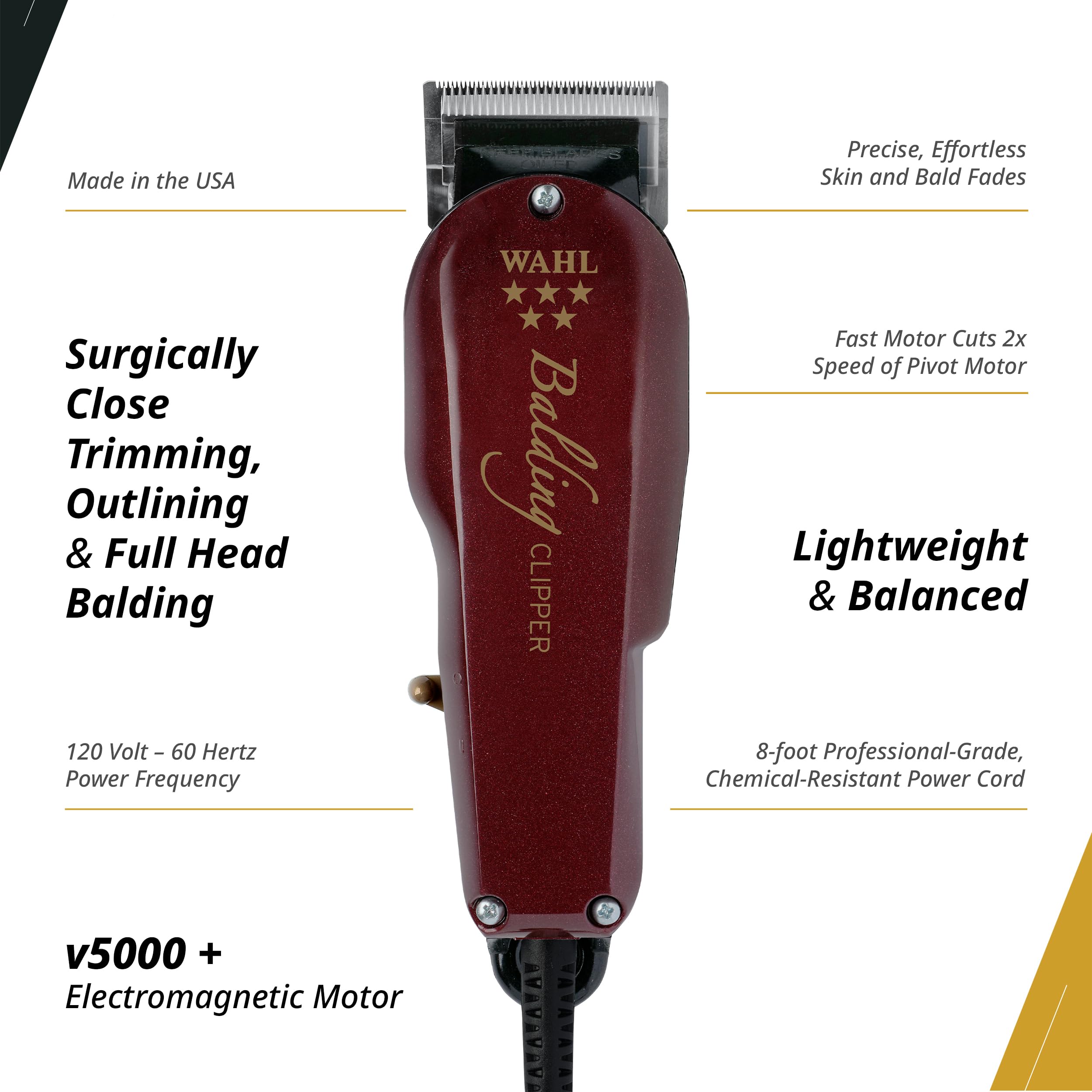Kit completo de Wahl con guías 1/16 y 3/16 para estilos variables.