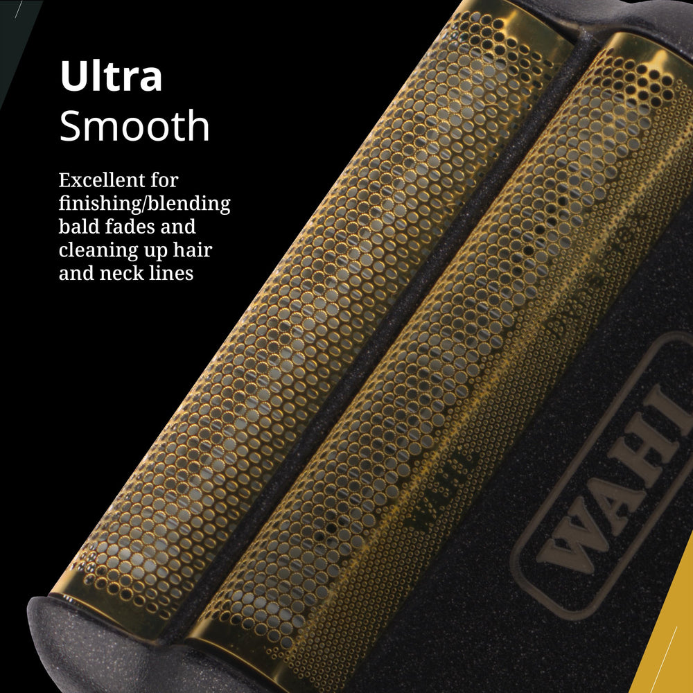 Wahl Professional 5 Star Finale: hoja de oro para reducir irritación y lograr una rasurada uniforme.
