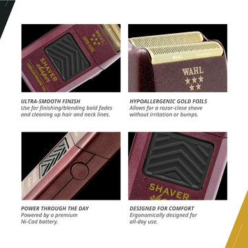 Wahl Professional 5 Star Series ofrece hasta 60 minutos de uso sin cable.