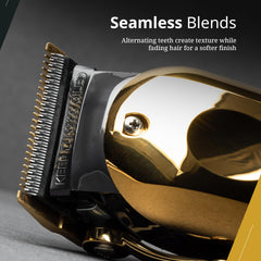 Compatibilidad con Wahl Cordless Magic Clip 8148 y 8509 para recortes y transiciones.
