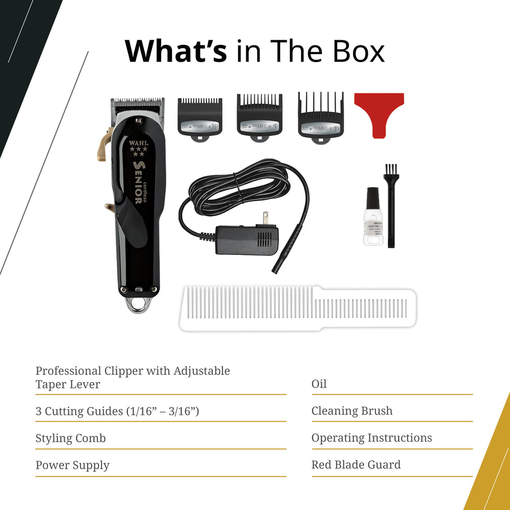 Bateria de 80 minutos de Wahl Professional 5 Star Senior