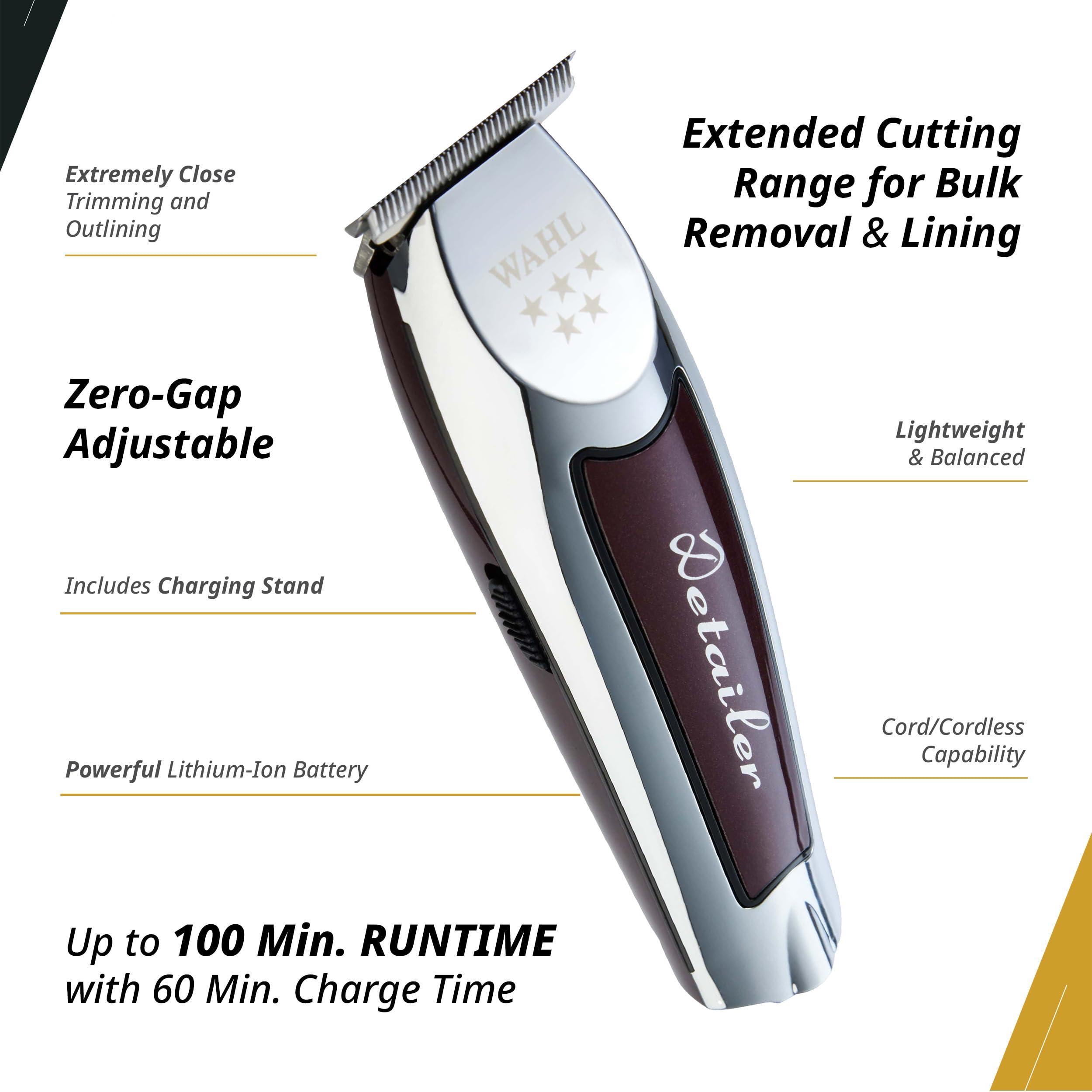 Wahl Professional Detallador enfoque facial para delineado suave.