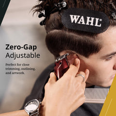 Wahl Professional Detallador indicador luminoso muestra estado de carga y rendimiento.