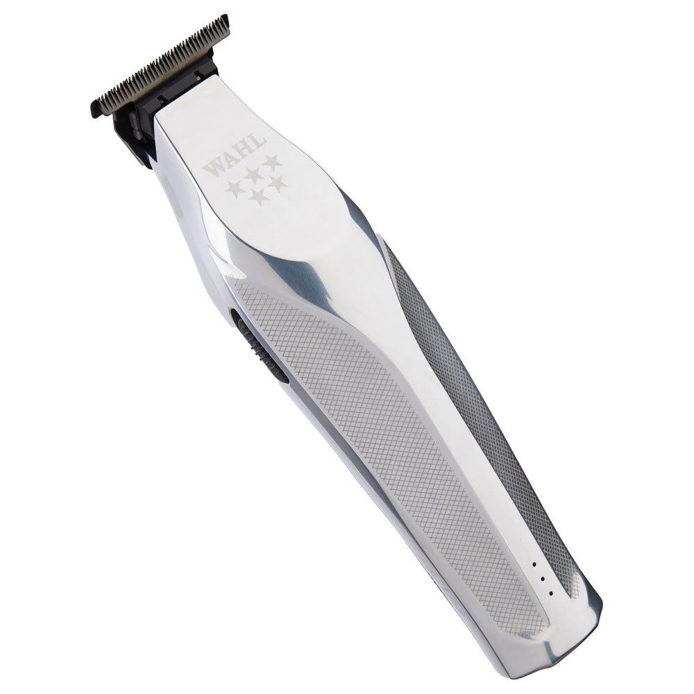 Wahl Professional Hi-Viz Trimmer, cuchilla DLC, ofrece cortes precisos.