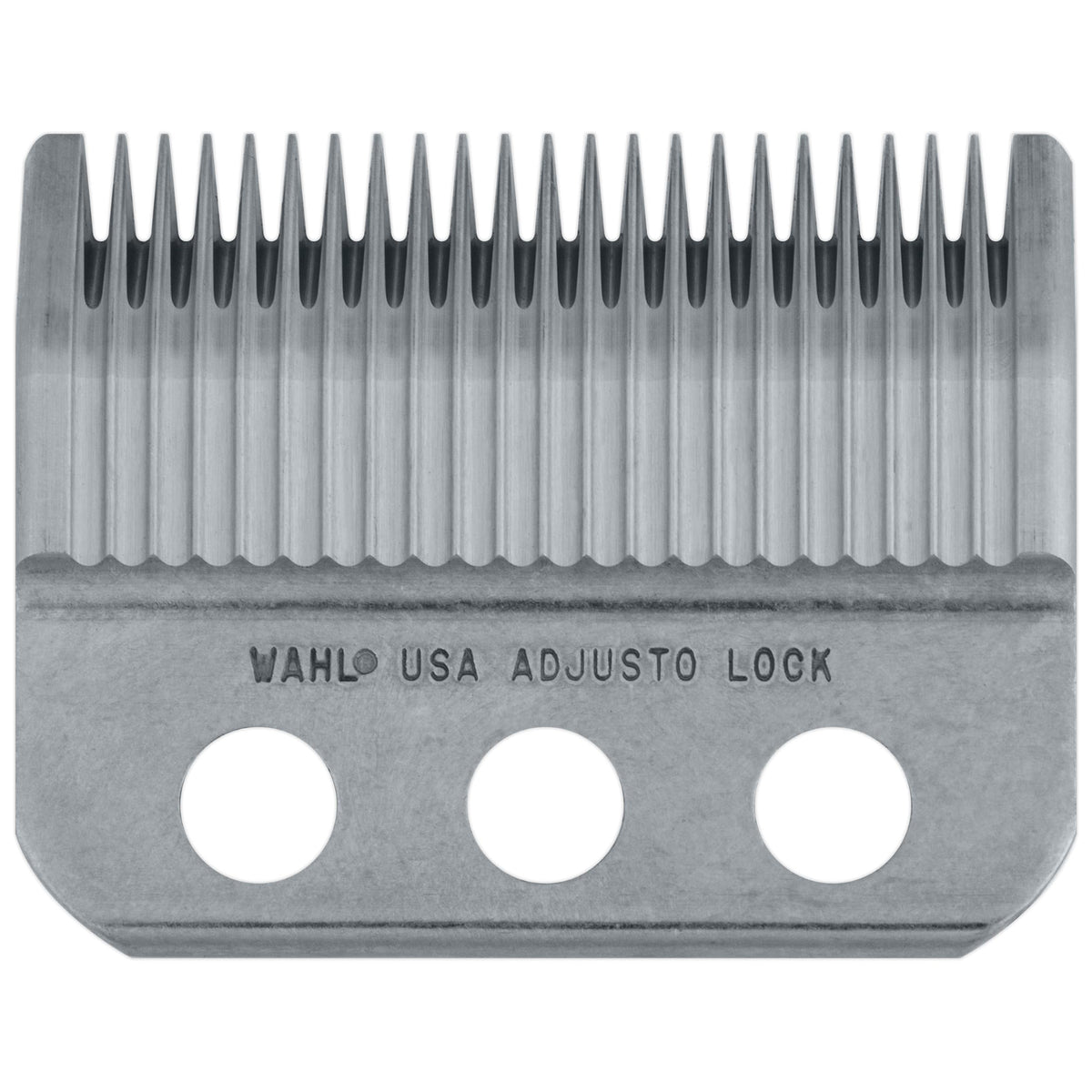 Wahl Professional: hoja de recortadora 3 agujeros para corte preciso.